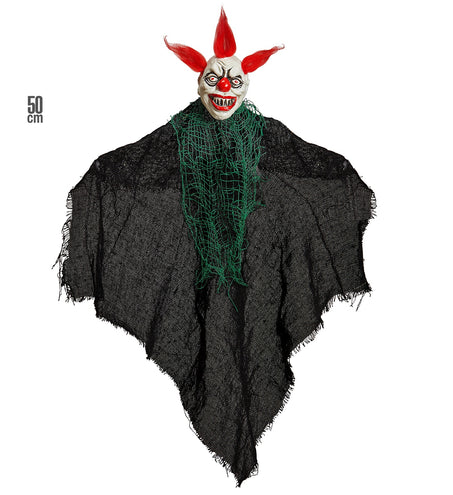 e-carnavalskleding-SYK Griezelige Clown decoratie 50cm
