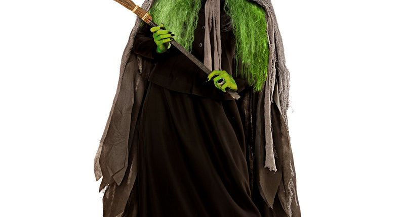 e-carnavalskleding-SYK Grijze Halloween cape