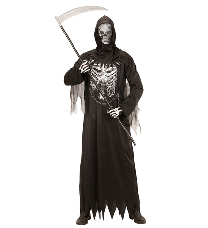 e-carnavalskleding-SYK Grimreaper Hoodie pak voor volwassenen