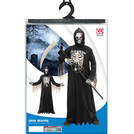 e-carnavalskleding-SYK Grimreaper Hoodie pak voor volwassenen