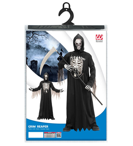 e-carnavalskleding-SYK Grimreaper Hoodie pak voor volwassenen
