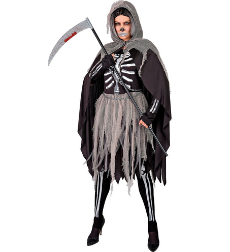 e-carnavalskleding-SYK Grimreaper kostuum dames Skelety