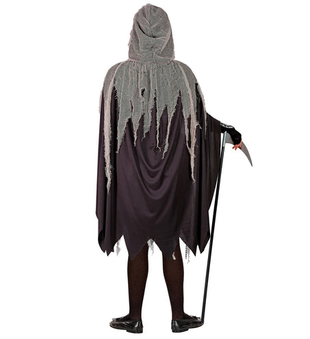 e-carnavalskleding-SYK Grimreaper kostuum voor kinderen Skelety