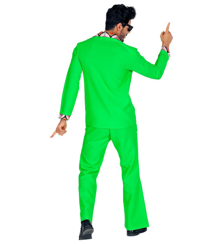 e-carnavalskleding-SYK Groen kostuum jaren 70