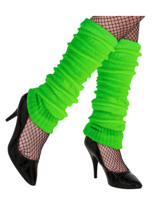 e-carnavalskleding-SYK Groene beenwarmers neon