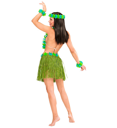 e-carnavalskleding-SYK Groene Hawaii set Guillermo