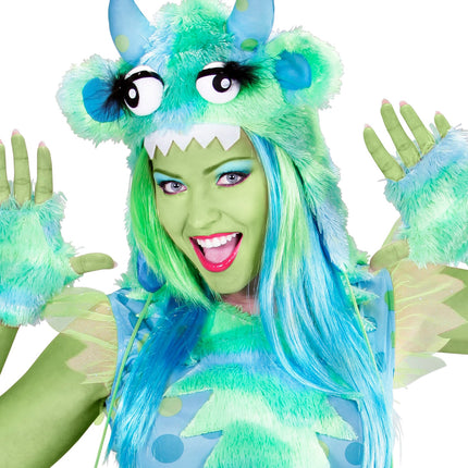 e-carnavalskleding-SYK Groene schmink voor carnaval
