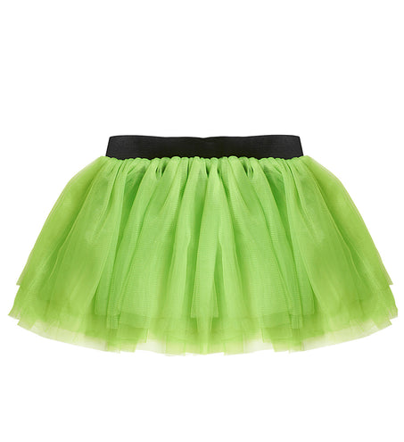 e-carnavalskleding-SYK Groene tule rok neon