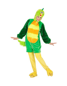 e-carnavalskleding-SYK Groene vogelpakken met masker