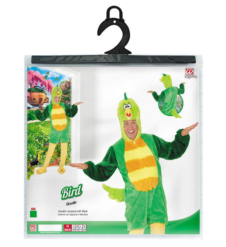 e-carnavalskleding-SYK Groene vogelpakken met masker
