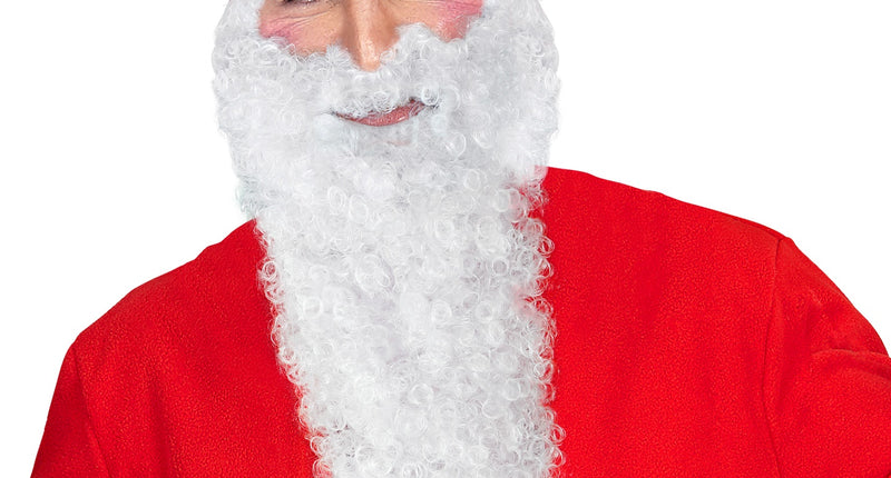 e-carnavalskleding-SYK grote baard met snor wit