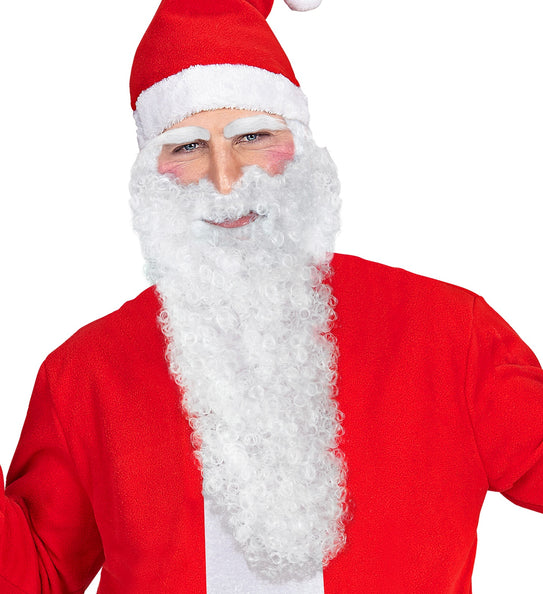 e-carnavalskleding-SYK grote baard met snor wit