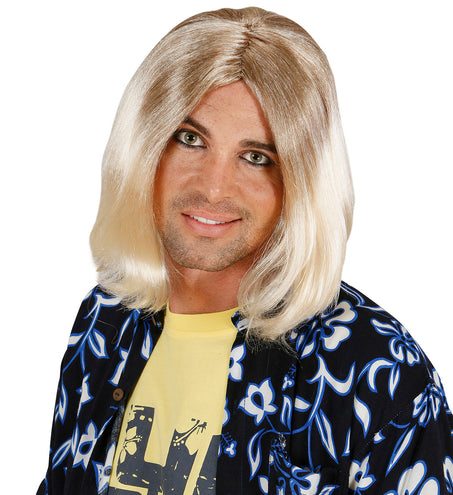 e-carnavalskleding-SYK Grunge pruik Groovy blond