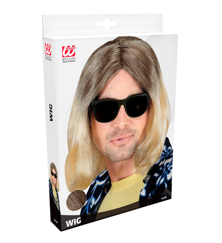 e-carnavalskleding-SYK Grunge pruik Groovy blond