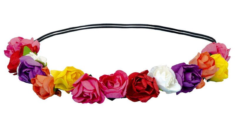 e-carnavalskleding-SYK Haarband bloemen Pipp