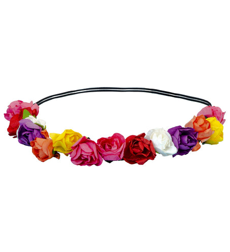 e-carnavalskleding-SYK Haarband bloemen Pipp