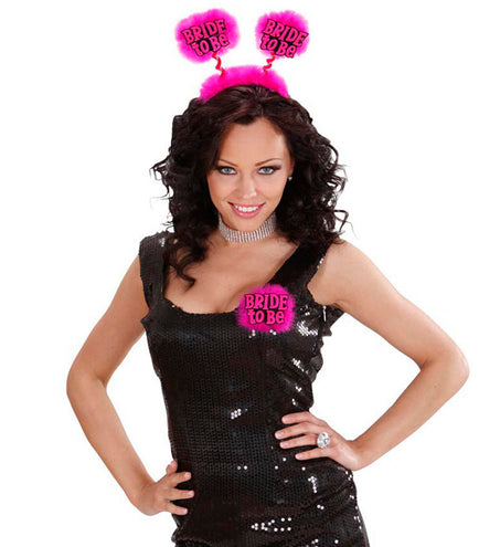 e-carnavalskleding-SYK Haarband bride to be tiara Diva