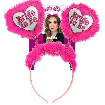 e-carnavalskleding-SYK Haarband bride to be tiara Mare