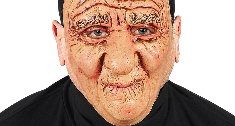 e-carnavalskleding-SYK Half gezichtsmasker oude man