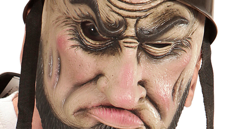 e-carnavalskleding-SYK Halfgezicht masker outlaw biker