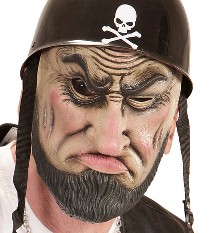 e-carnavalskleding-SYK Halfgezicht masker outlaw biker