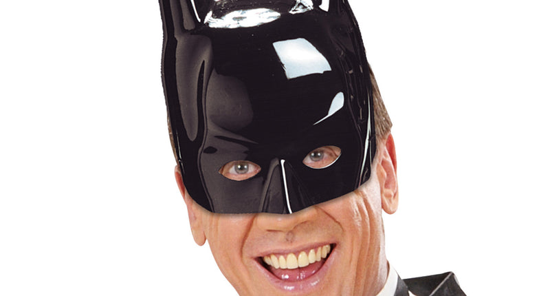 e-carnavalskleding-SYK Halfgezichtmasker Batman vleermuis pvc