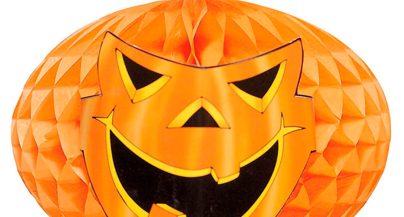 e-carnavalskleding-SYK Halloween decoratie pompoen lampions 30cm