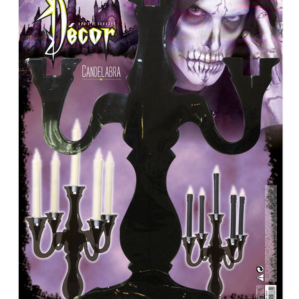 e-carnavalskleding-SYK Halloween kandelaar 33x42cm