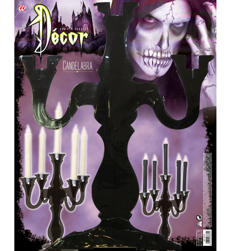 e-carnavalskleding-SYK Halloween kandelaar 33x42cm