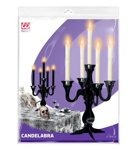 e-carnavalskleding-SYK Halloween kandelaar 33x42cm