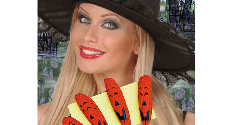 e-carnavalskleding-SYK Halloween nep nagels heks
