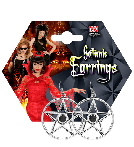 e-carnavalskleding-SYK Halloween oorbellen met steen