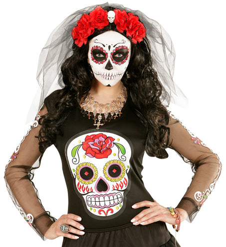 e-carnavalskleding-SYK Halloween ring schedel