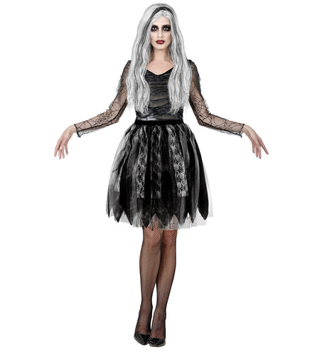 e-carnavalskleding-SYK Halloween rok zwart Els