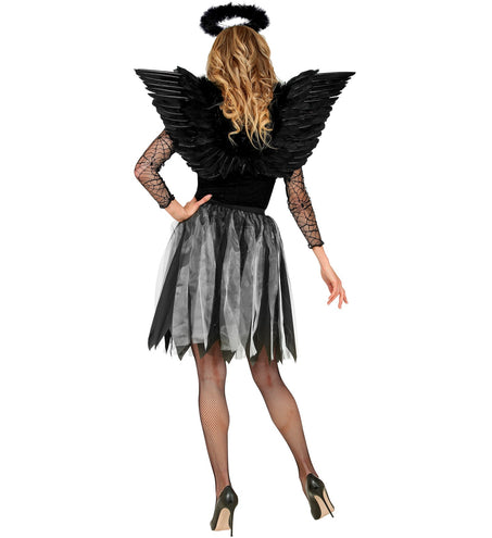 e-carnavalskleding-SYK Halloween rok zwart Els
