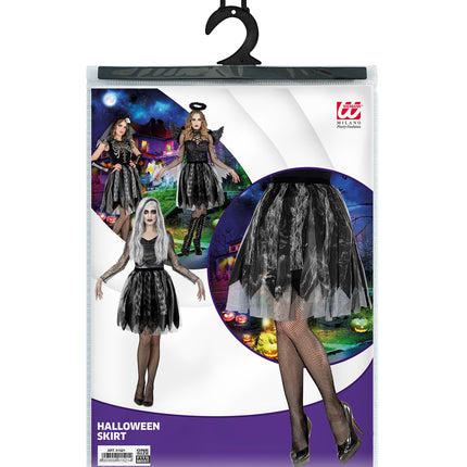 e-carnavalskleding-SYK Halloween rok zwart Els
