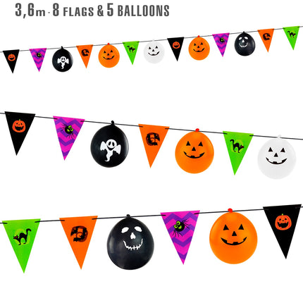 e-carnavalskleding-SYK Halloween slinger meerkleurig