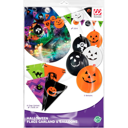 e-carnavalskleding-SYK Halloween slinger meerkleurig
