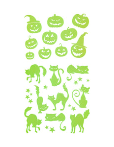 e-carnavalskleding-SYK Halloween stickers glow in the dark