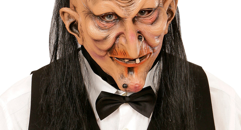 e-carnavalskleding-SYK Halloweenmasker Heks en Butler