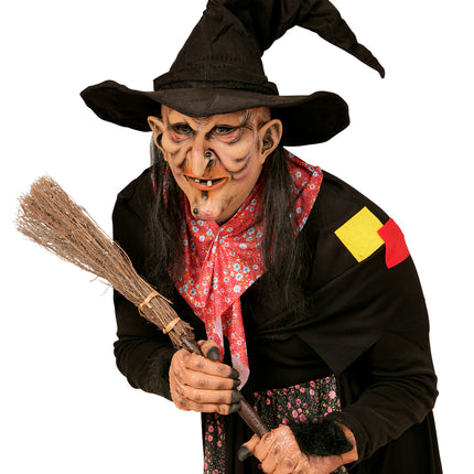 e-carnavalskleding-SYK Halloweenmasker Heks en Butler