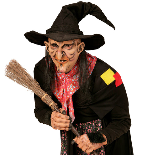 e-carnavalskleding-SYK Halloweenmasker Heks en Butler