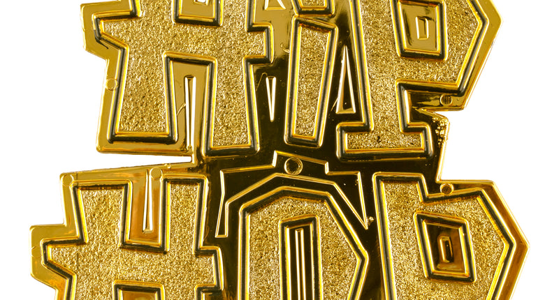 e-carnavalskleding-SYK Halsketting Hip Hop goud