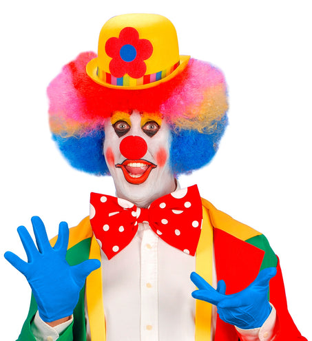 e-carnavalskleding-SYK handschoenen blauw