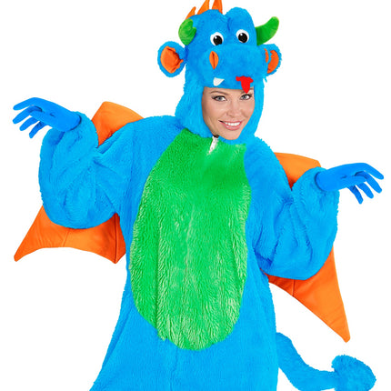 e-carnavalskleding-SYK handschoenen blauw