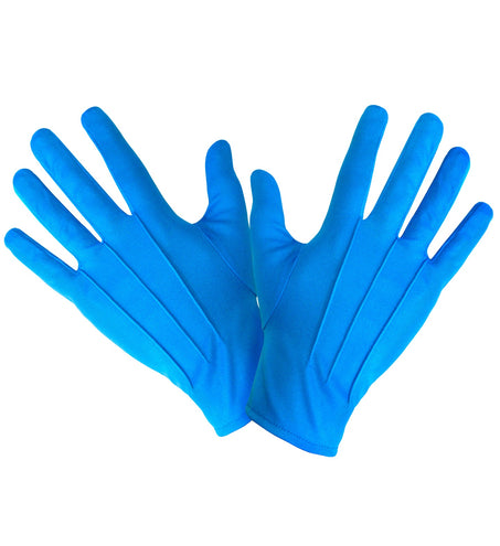 e-carnavalskleding-SYK handschoenen blauw