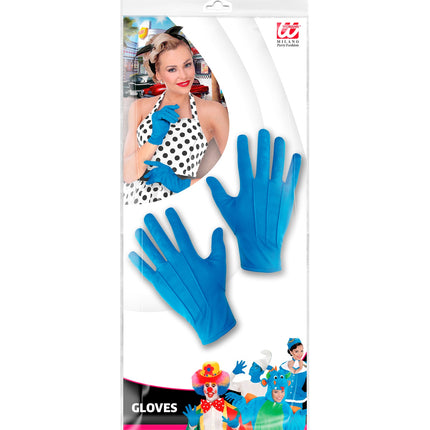 e-carnavalskleding-SYK handschoenen blauw