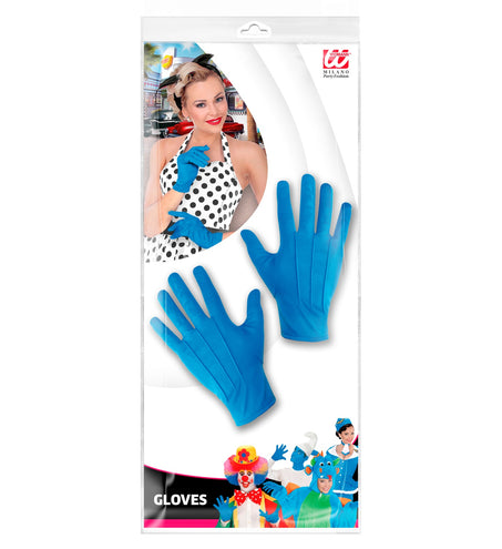 e-carnavalskleding-SYK handschoenen blauw
