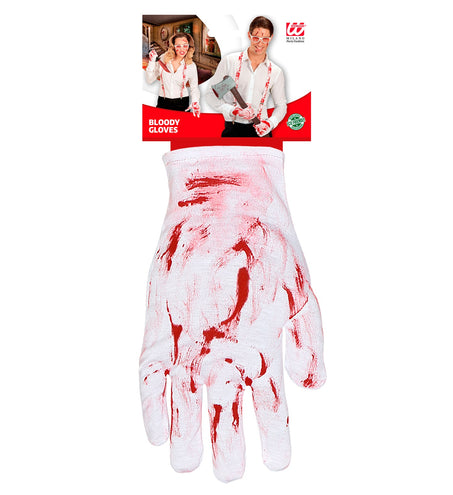 e-carnavalskleding-SYK Handschoenen bloed halloween