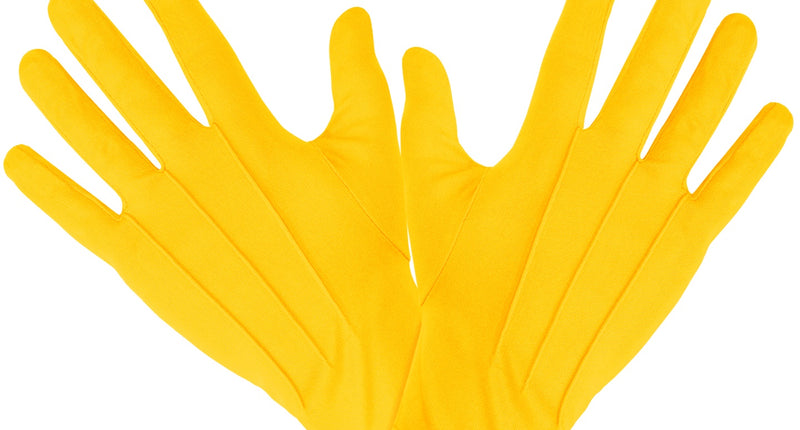 e-carnavalskleding-SYK handschoenen geel